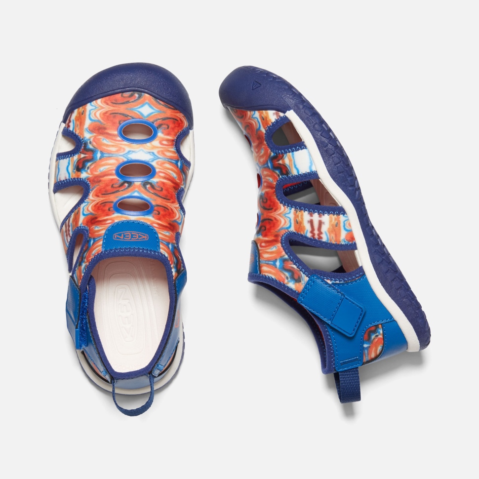 Orange Peel-Blau Stachelrochen Für Große Kinder X Outdoor Afro Keen – Bild 2