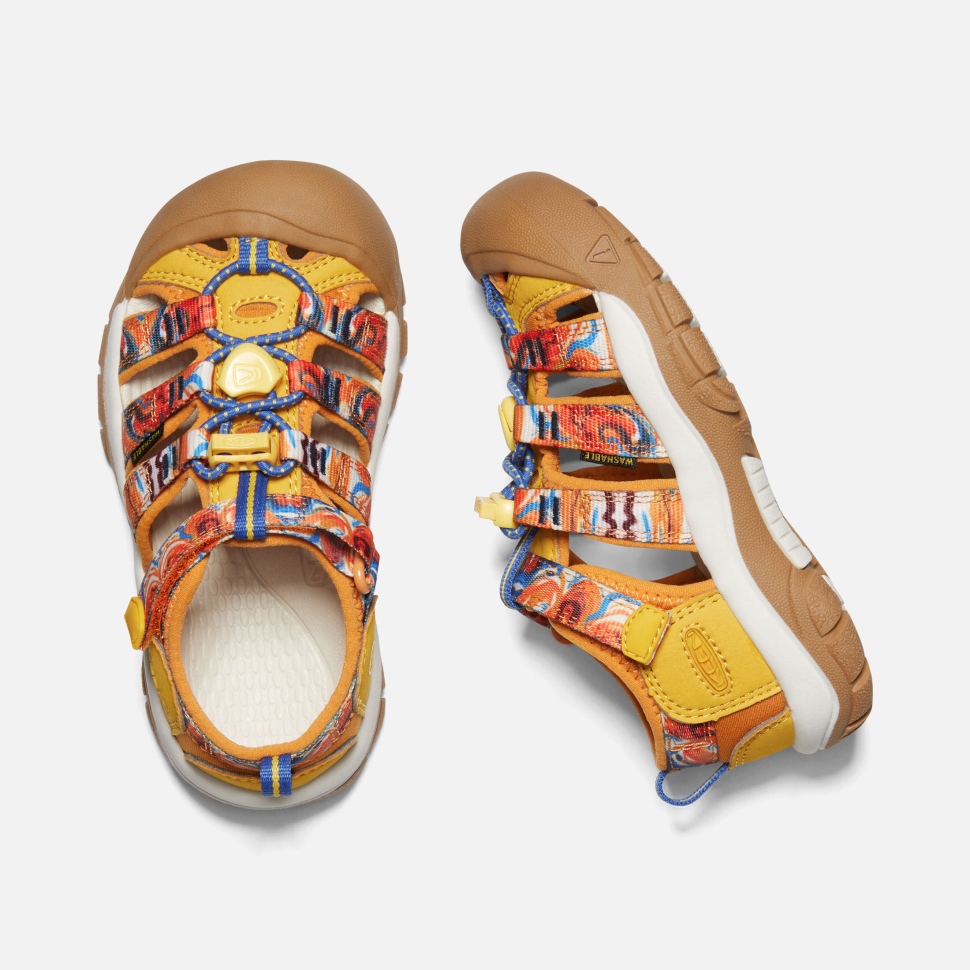 Orange Peel-Gelb Keen Newport X Outdoor Afro Für Kleine Kinder – Bild 2