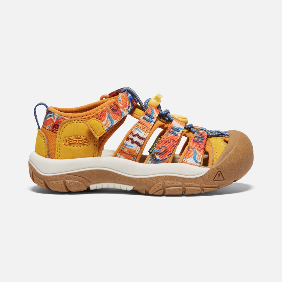 Orange Peel-Gelb Keen Newport X Outdoor Afro Für Kleine Kinder – Bild 1