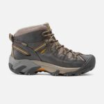 Schwarz Olive-gelb Targhee Ii Mid Wasserdichte Wanderschuhe Für Herren Keen