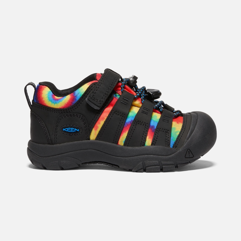 schwarz_original_tie_dye_newport_schuh_fuer_kleine_kinder_keen.jpg Schwarz-original Tie Dye Newport Schuh Für Kleine Kinder Keen – Bild 1