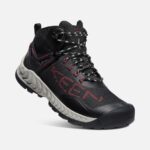 Schwarz-roter Teppich Keen Nxis Evo Wasserdichter Herrenstiefel – Bild 4