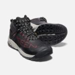 Schwarz-roter Teppich Keen Nxis Evo Wasserdichter Herrenstiefel – Bild 7