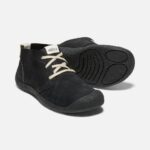 Schwarz-schwarzer Herren Mosey Leder Chukka Keen – Bild 5