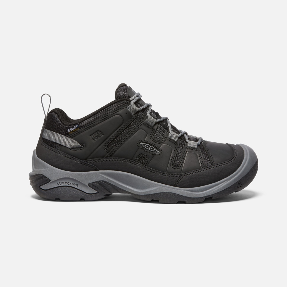 schwarz_stahlgrauer_keen_zirkadia_wasserdichter_herrenschuh.jpg Schwarz-stahlgrauer Keen Zirkadia Wasserdichter Herrenschuh – Bild 1