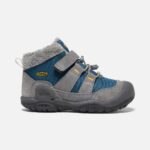 Stahl Grau-blau Flügel Blaugrün Kleiner Kinderknoten Chukka Keen