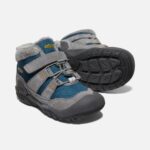 Stahl Grau-blau Flügel Blaugrün Kleiner Kinderknoten Chukka Keen – Bild 7