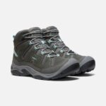 Stahlgrau-wolkenblauer Circadia Wasserdichter Damenstiefel Breit Keen – Bild 6